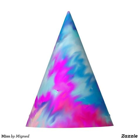 Abstract Colorful Party Hat Zazzle Colorful Party Party Hats Abstract
