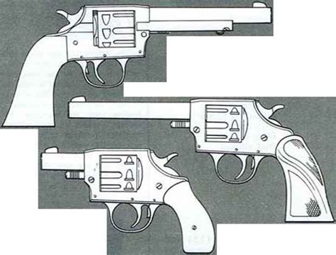 Model Revolver Firearms Assembly Bev Fitchetts Guns