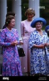 La regina madre Agosto 1988 con la regina Elisabetta II e la ...