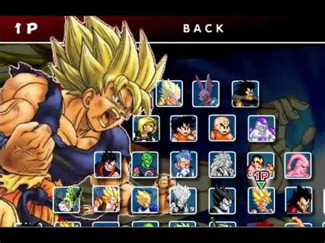 A brand new fighting game begins with dragon ball game; Unblocked Games Dragon Ball Z Fierce Fighting 2 ...