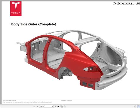 Tesla Model S 2016 Workshop Manual Diagram And Parts Catalog