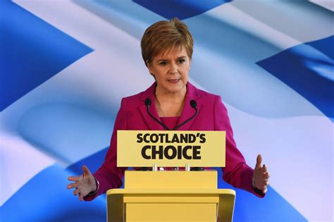 Nicola Sturgeon Renews Pledge For Second Scottish Referendum After Snp