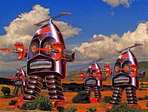 Thunder Robot Army Japan 1960s Retrofuturism