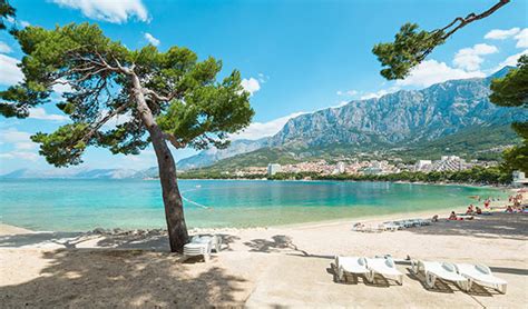 .ved den kroatiske strand denne campingplads i kroatien ligger den kroatiske kyst på øen pag. Kroatiens stränder är vackrast i Europa ...