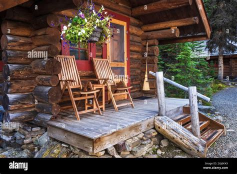 Cabin At Lake Ohara Yoho National Park British Columbia Canada