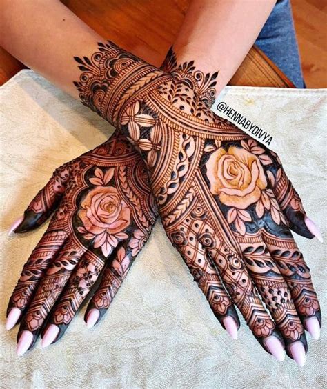 Bookmark These Latest Back Hand Bridal Mehendi Designs For Your D Day