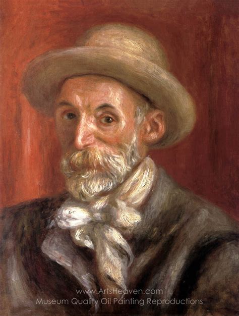Pierre Auguste Renoir Self Portrait Painting Reproductions Save 50 75