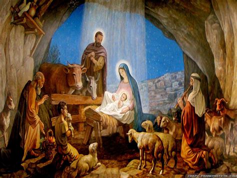 77 Free Christmas Nativity Wallpaper Wallpapersafari