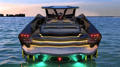 One Of The First Lamborghini Boats Is Up For Sale 37 Million Dollars