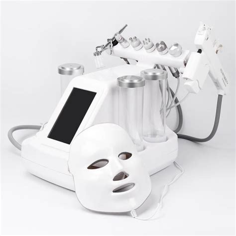 8 In 1 Big Power Hydra Facial Water Oxygen Dermabrasion Bio Rf Beauty Machine