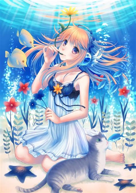 29 Best Images About Anime Underwater On Pinterest
