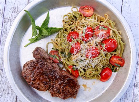 This delicious recipe using a simple garlic rosemary butter. Restaurant Style Beef Tenderloin & Fresh Pasta