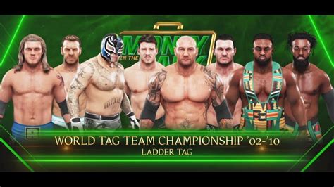Money in the bank wwe 2k19. WWE-2K19-Fatal 4-Way WWE Tag Team Championship Match- Ladder Match- Money In The Bank 2018 - YouTube