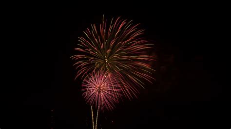 Salute Fireworks Celebration Rays Sparks 4k Salute Fireworks