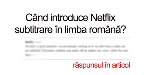 Netflix Subtitrare Limba Romana Blur John Cristea