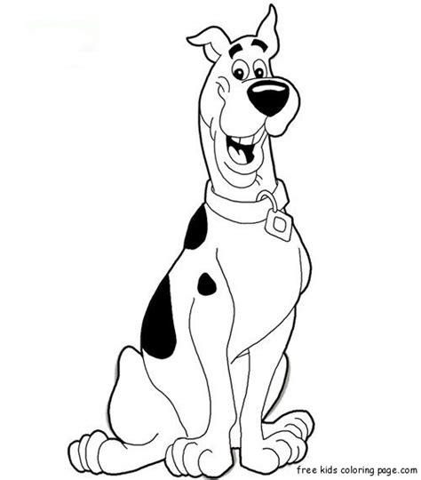 Check spelling or type a new query. Printable Scooby Doo Coloring Page - Free Printable ...