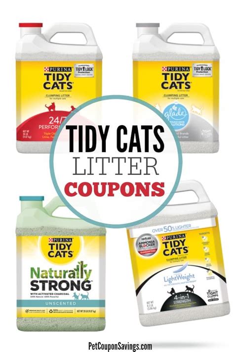 4 Tidy Cats Litter Coupon 2023 Printable Pet Coupon Savings