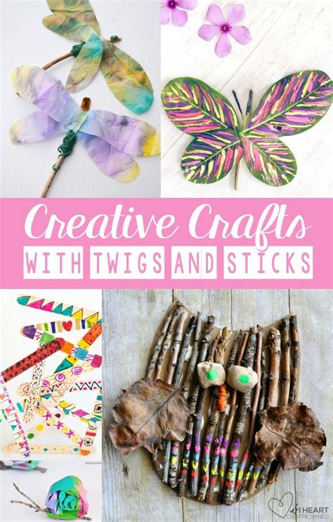 Creative Crafts With Sticks And Twigs Creative Crafts Twig Crafts
