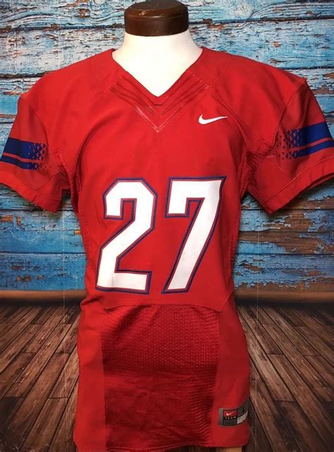 Nike Mens Large Red Football Jersey Game L 27 Ebay Football