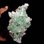 Apophyllite Green Crystal With Stilbite Natural Mineral Specimen  B 3