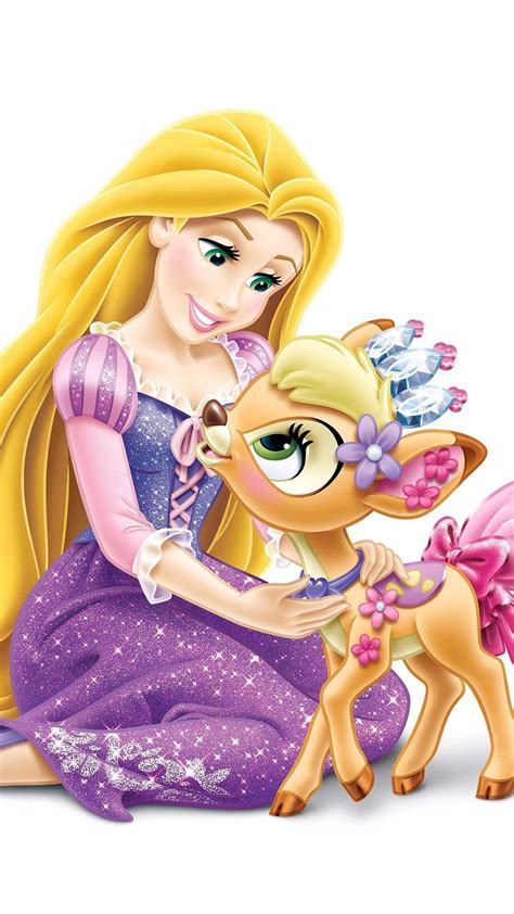 Rapunzel Ao Lado De Um Alce Disney Rapunzel Princesa Rapunzel Disney
