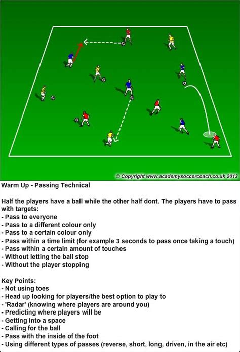 Passing Warm Up Soccer Season Football Drills Soccer Drills