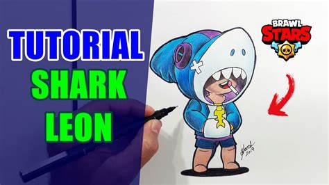 It is a fun brawl stars quiz that check. TUTORIAL LEON SHARK SKIN BRAWL STARS - Cómo dibujar Brawl ...