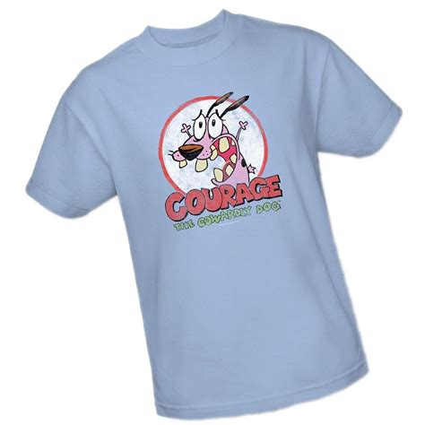 Vintage Courage The Cowardly Dog Cartoon Network Adult T Shirt Zilem