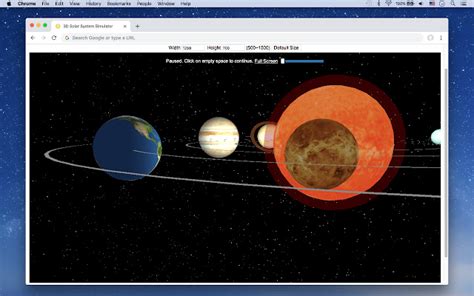 Online 3d Solar System Explore