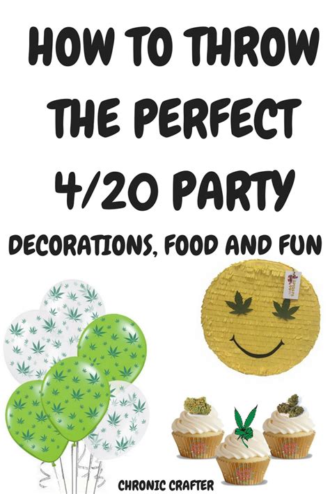 420 Party Decorations And Fun Ideas For The Stoner Holiday — Chronic Crafter