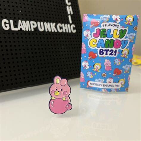 Bt21 Bts Jelly Candy Blind Box Enamel Pin Cooky 4541614320