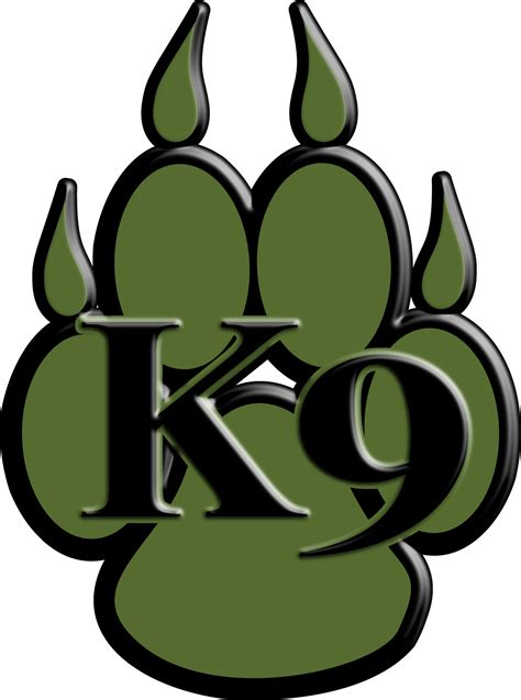 K 9 Paw Decal · Alpha K 9 Designs Llc · Online Store Powered By Storenvy