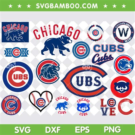 Chicago Cubs Svg Bundle