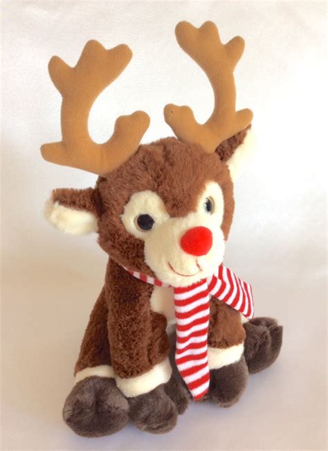 Christmas Reindeer Soft Toy By Keel
