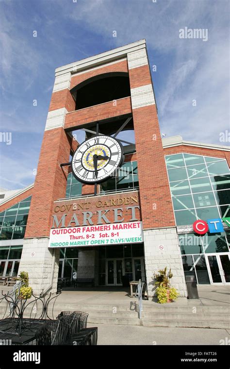 Covent Garden Market London Ontario Stock Photo Alamy