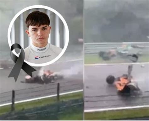 ¿quién es dilano vant hoff el piloto de 18 años que murió en el circuito de spa