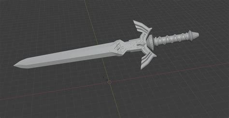 The Master Sword 3d Model 3d Printable Cgtrader