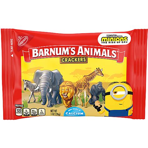 Nabisco Barnums Animals Crackers 1 Oz Bag Animal Foodtown