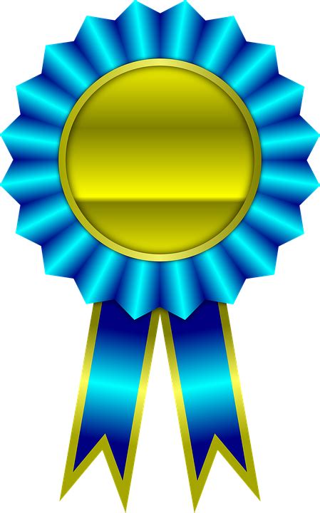 Download Award Blue Ribbon Royalty Free Stock Illustration Image Pixabay
