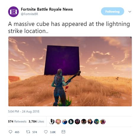 Fortnite Cube Appears In Game Could Be Teasing Next Major Event Ign