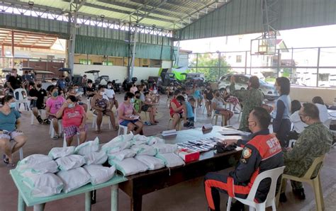 Police Other Agencies Conduct Barangayanihan Caravan Punto Central