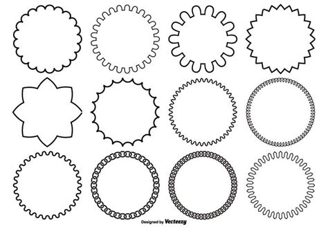 Assorted Circle Vector Shapes Download Free Vector Art Stock