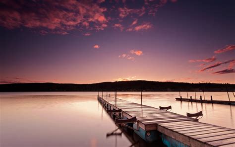 Wallpaper Sunset Sea Bay Lake Nature Shore Reflection Sky