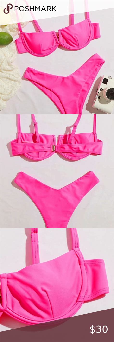 hot pink bathing suit plus fashion fashion tips fashion trends string bikinis bathing suits