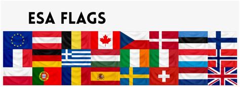Download Transparent Mykkutk European Space Agency Flags Pngkit