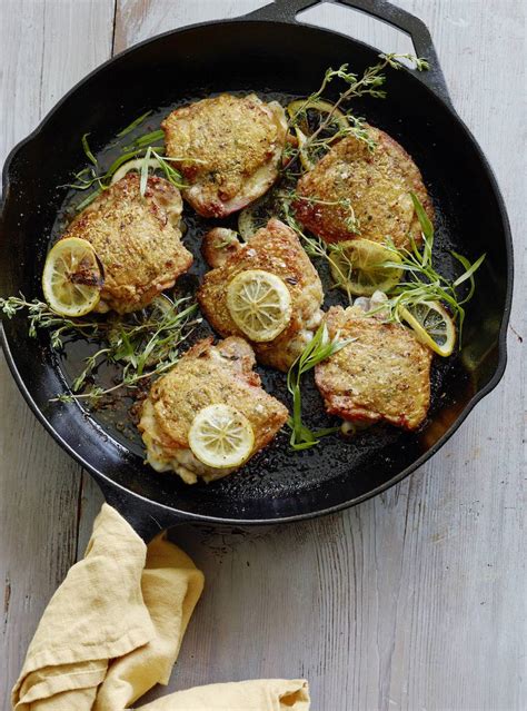 I used the fresh boneless chicken thighs, but you can adjust it based on what you have on hand. Crispy Lemon Chicken Thighs - What's Gaby Cooking