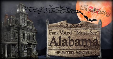 2017 Top Alabama Haunted Houses The Scare Factor
