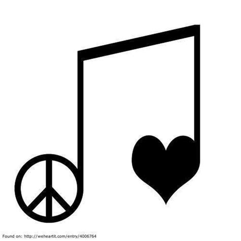Musical Peace Hippie Love Hippie Peace Hippie Art Love Music