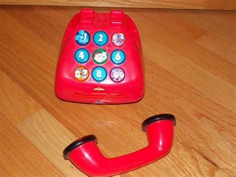 Blues Clues 1999 Mattel Red Talking Light Up Telephone Phone Steve
