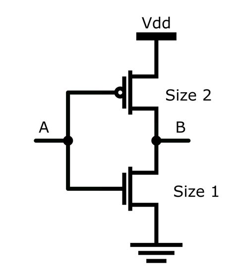 Electrical Sizing Transistors For A Cmos Circuit Valuable Tech Notes